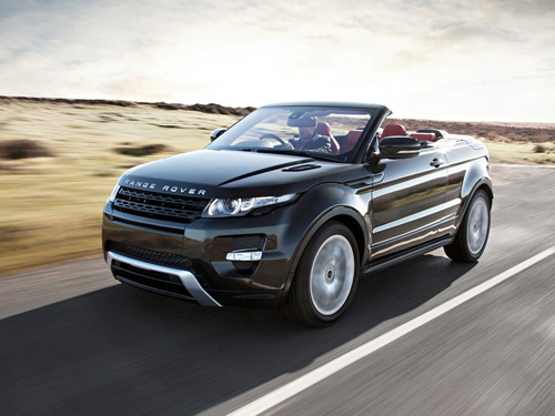 LR RR Evoque Convertible 2012